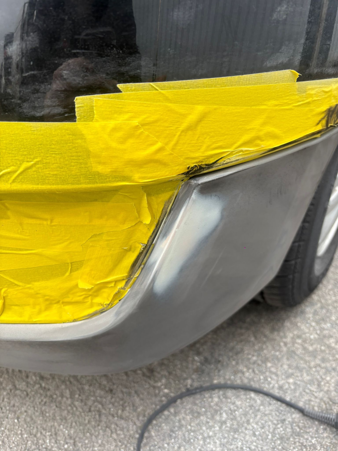 Bumper Repairs after repair at Williams Accident Repair